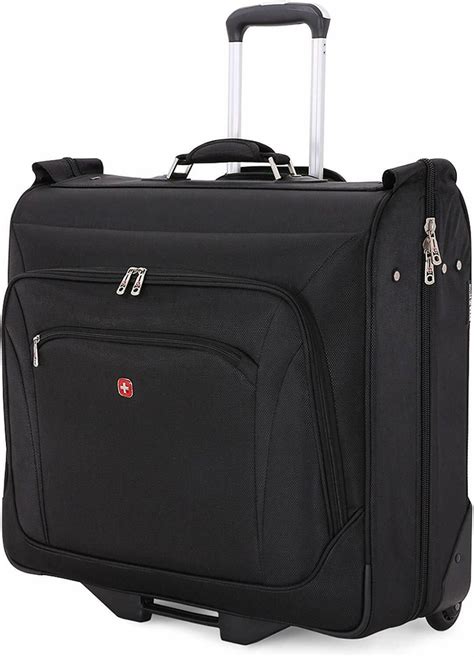 swiss gear rolling garment bag|folding garment bag on wheels.